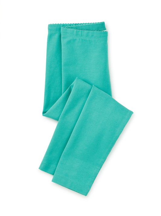Solid Leggings- Glaze Blue