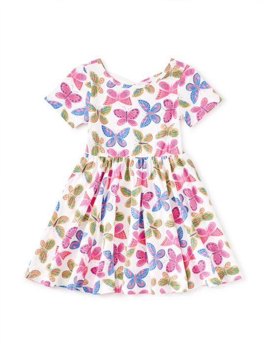 Short Sleeve Ballet Dress
