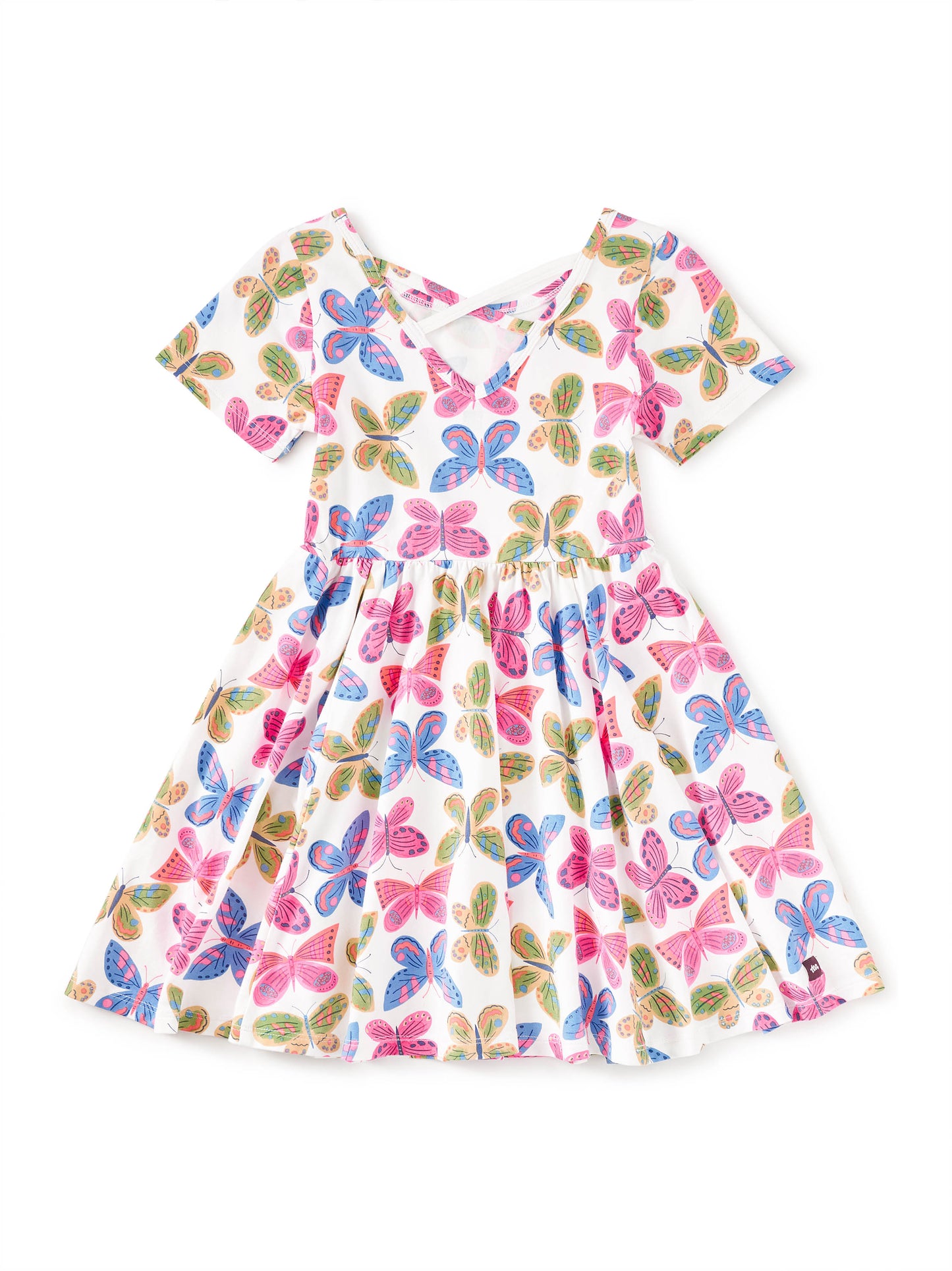 Short Sleeve Ballet Dress