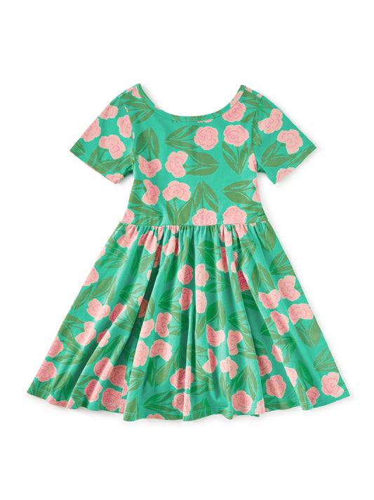 Short Sleeve Ballet Dress