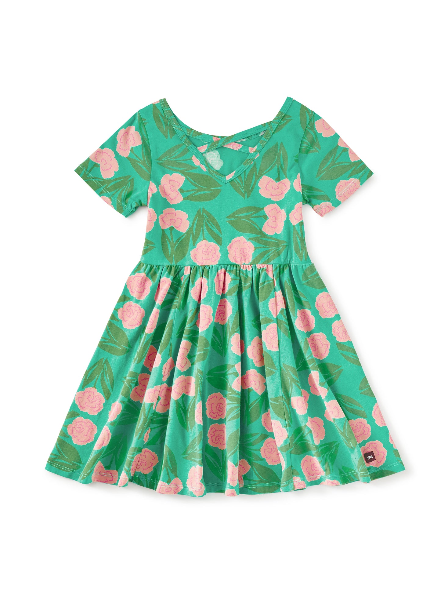 Short Sleeve Ballet Dress