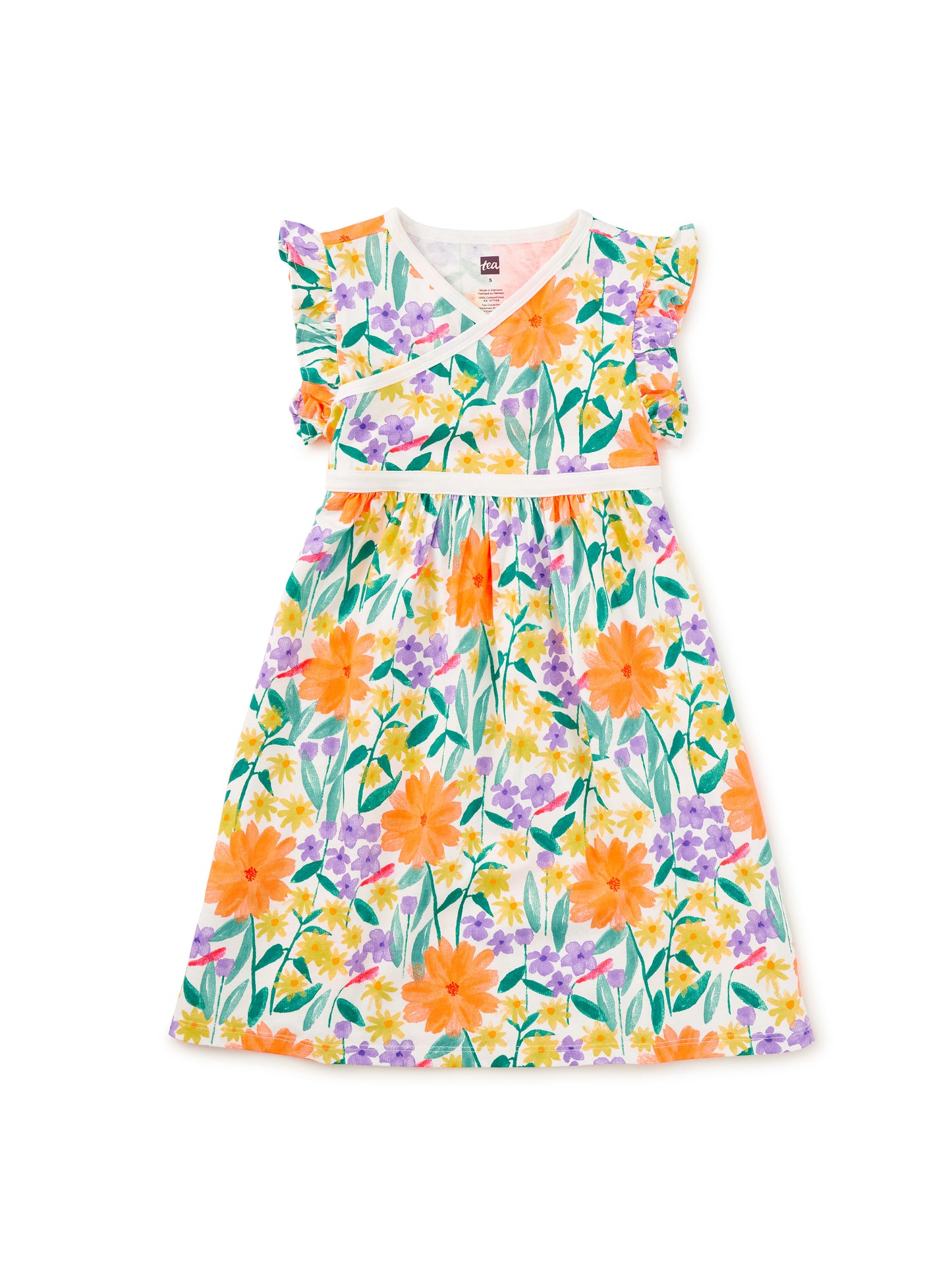 Wrap Neck Dress