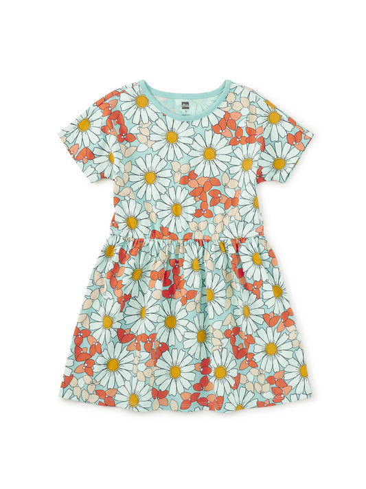 Short Sleeve Twirl Dress