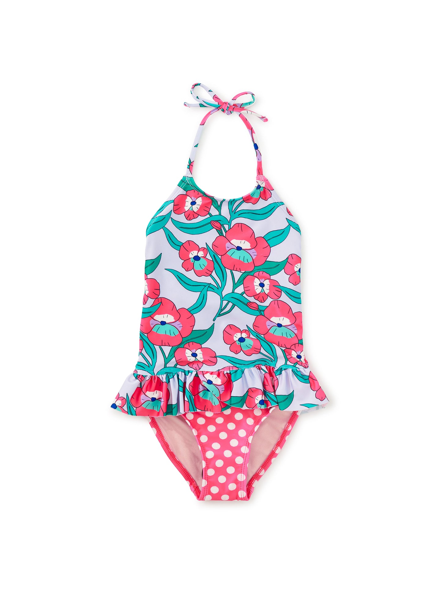Peplum One-Piece Swimsuit