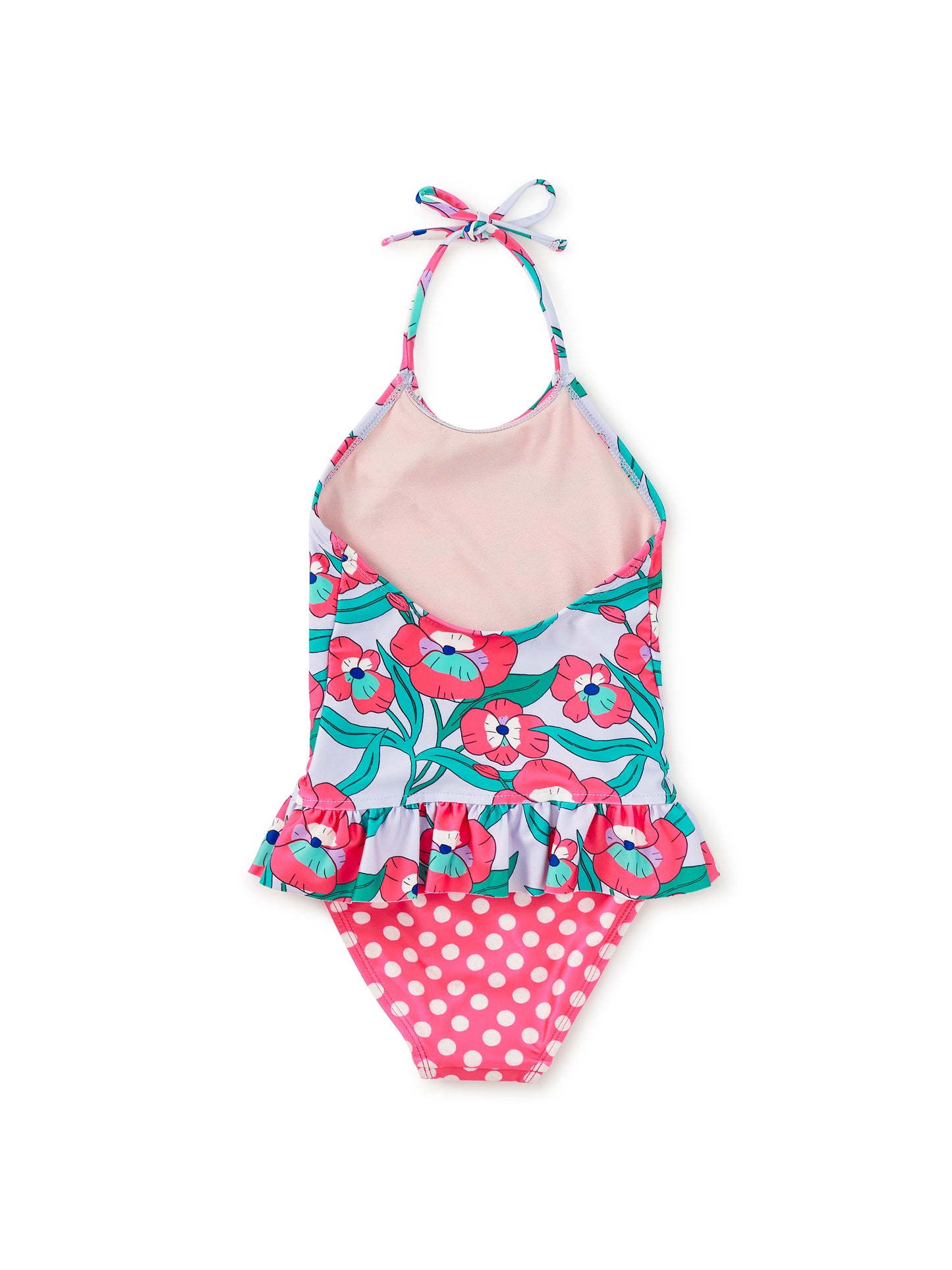 Peplum One-Piece Swimsuit