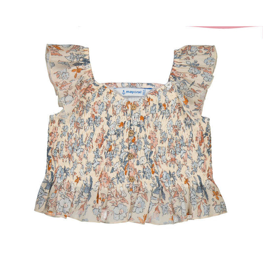Printed Bambula Top