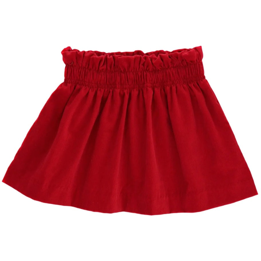 Red Corduroy - Skirt