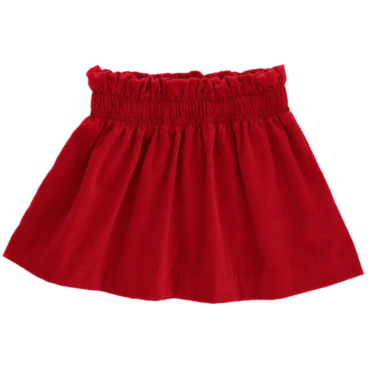 Red Corduroy - Skirt