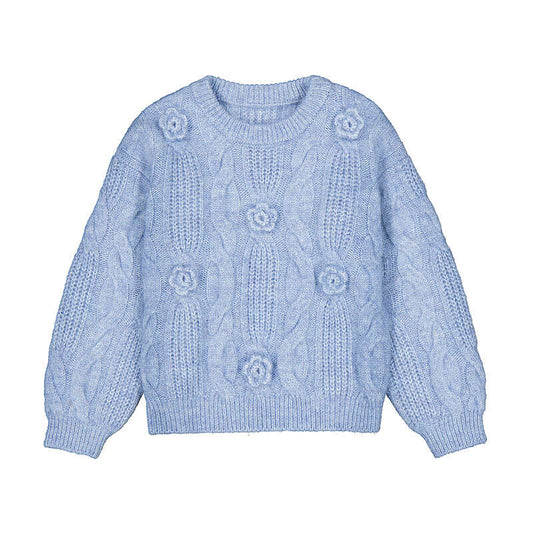 3D Flower Sweater