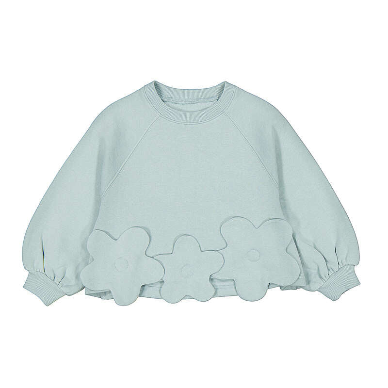 Floral Applique Pullover