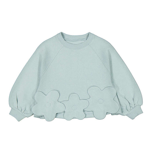 Floral Applique Pullover