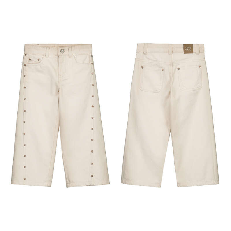 Twill Long Studded Trouser