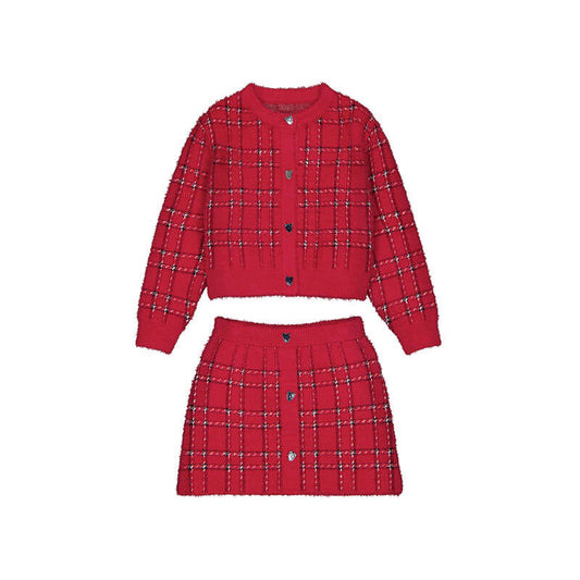 Tricot Skirt Set