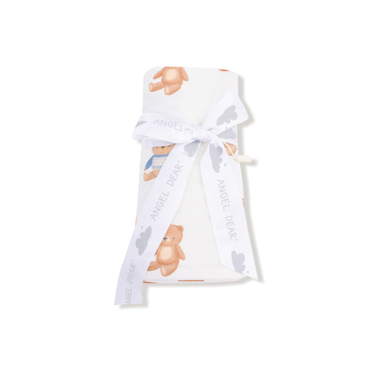 Teddy Bear Swaddle Blanket