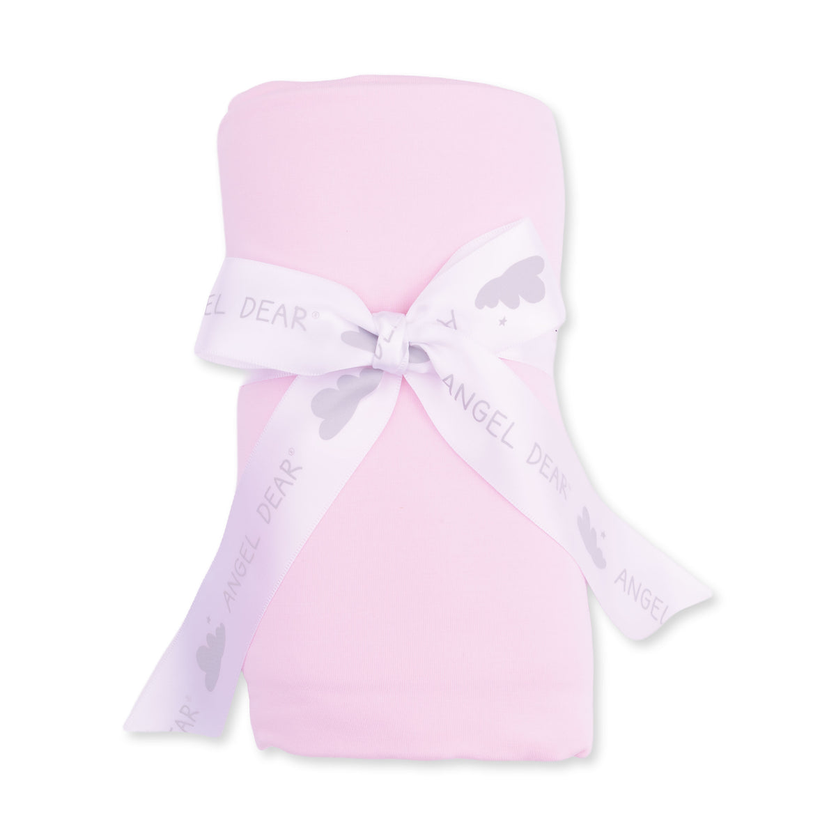 Swaddle Blanket-Solid Pink A Boo