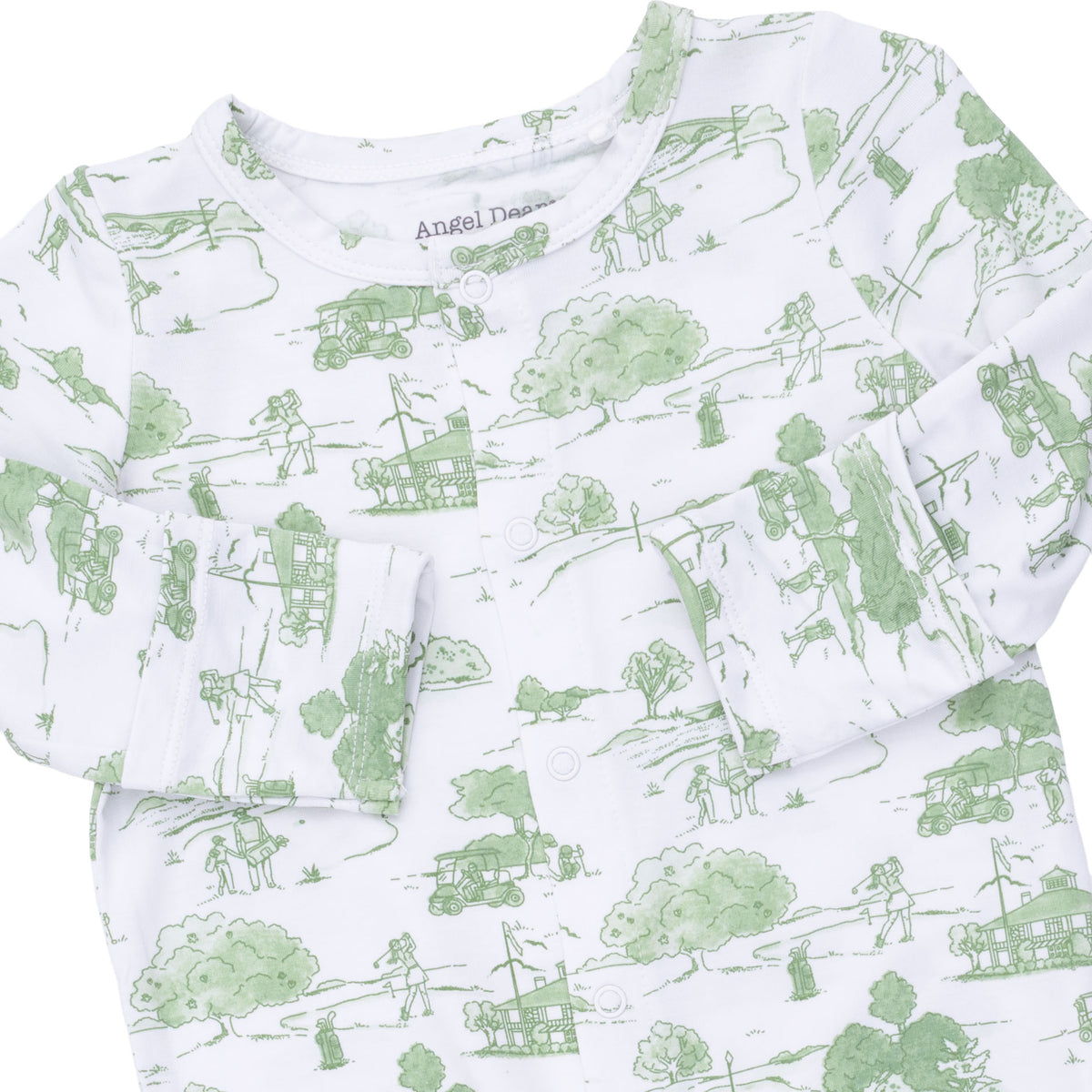 Convertible Gown and Beanie Hat-Golf Toile Green