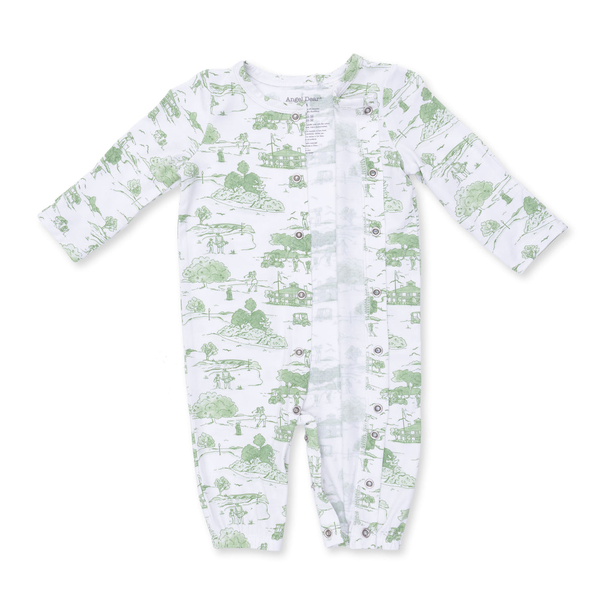 Convertible Gown and Beanie Hat-Golf Toile Green