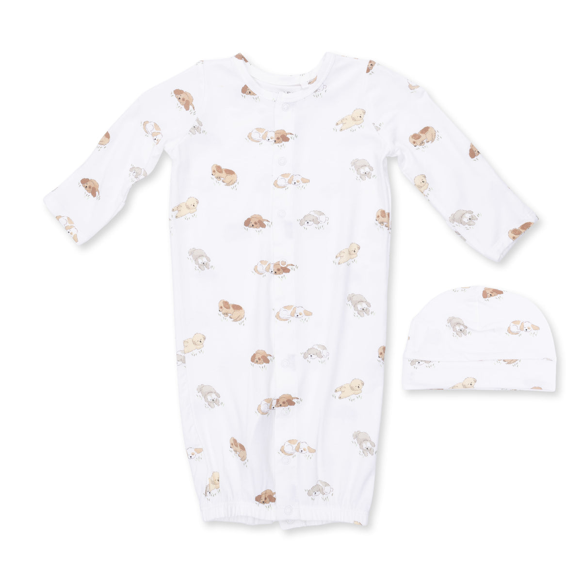 Convertible Gown and Beanie Hat-Puppy Snuggle Club