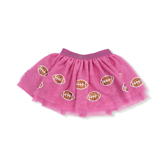Pink Varsity Football Tutu Skirt