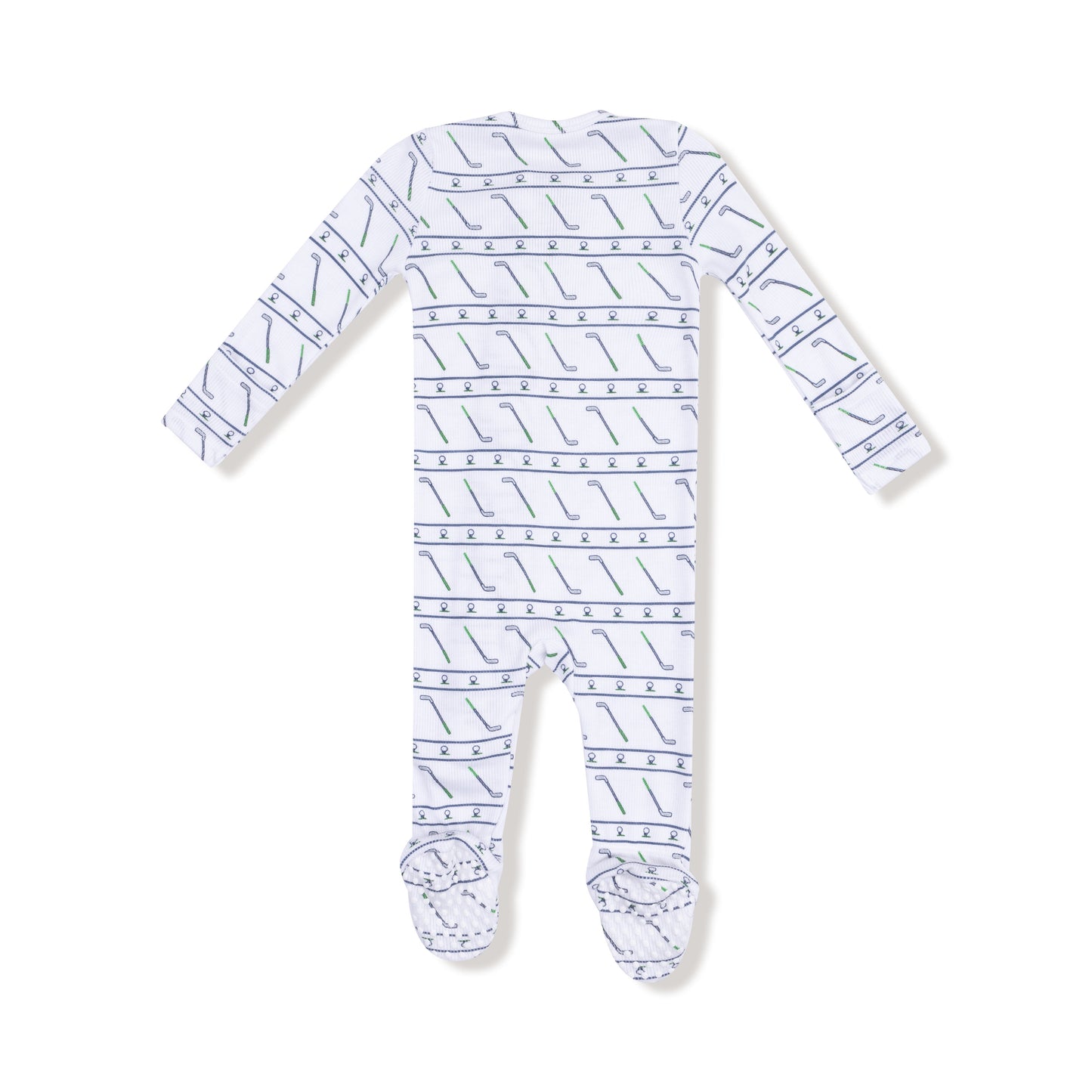 Golf Club 2 Way Zipper Footie