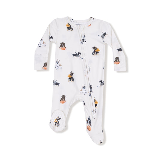 Sporty Puppies 2 Way Zip Footie