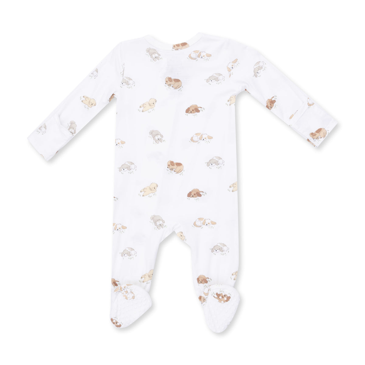2 Way Zipper Footie- Puppy Snuggle Club