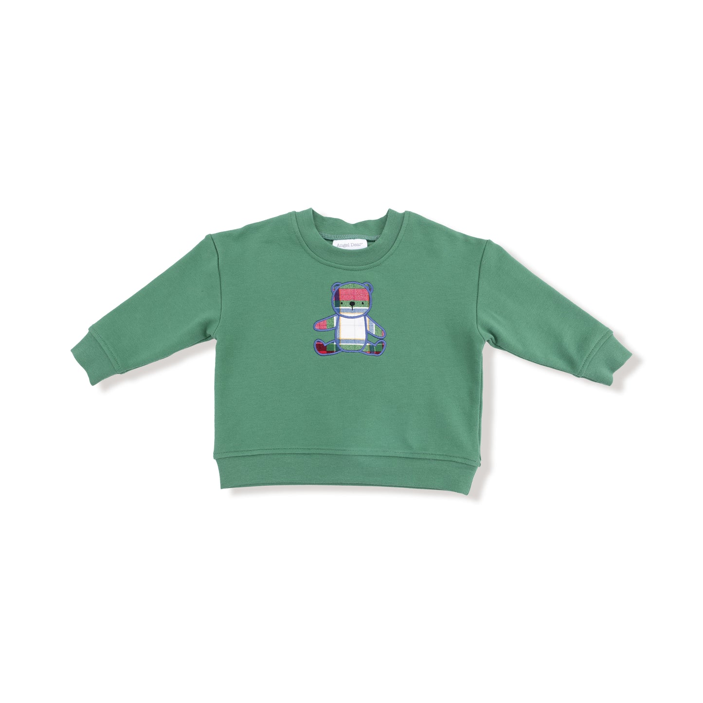Holiday Plaid Bear Sweatshirt