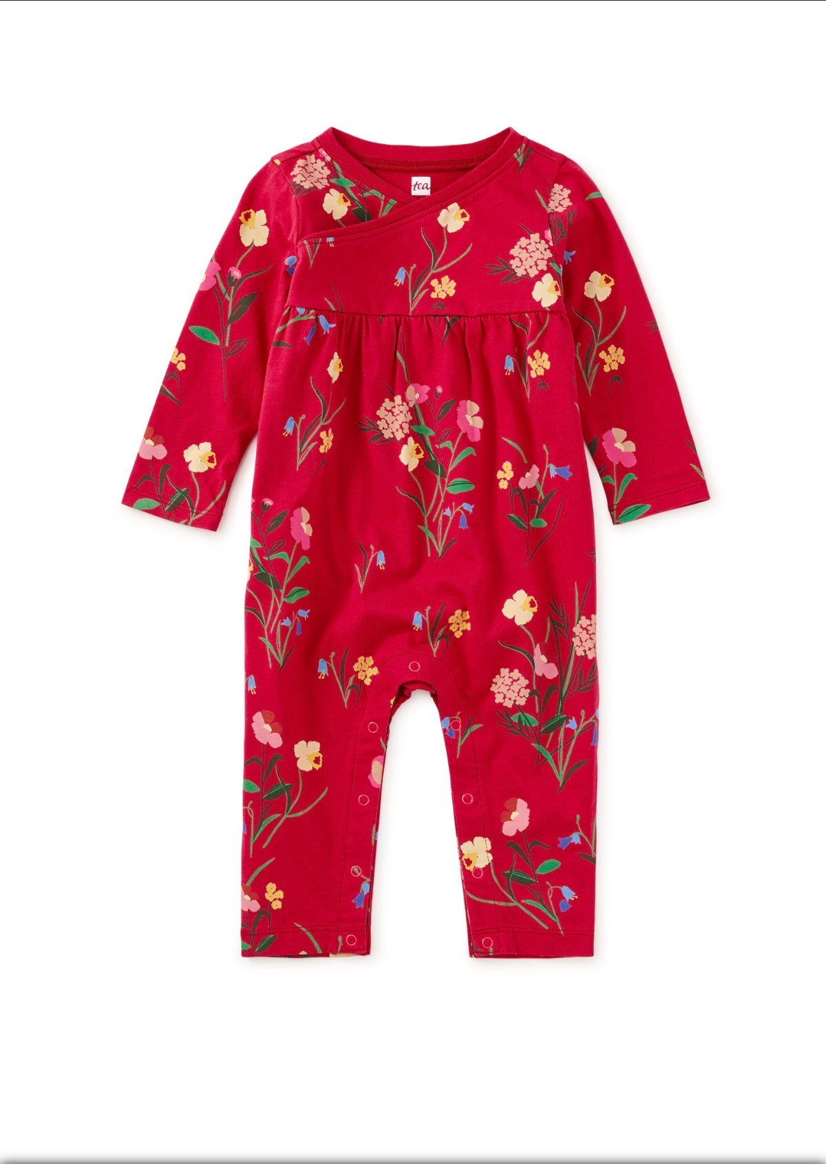 Wrap Neck Baby Romper