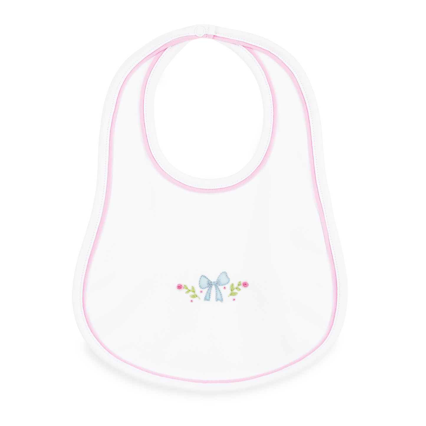 Evelyn's Classics Hand-Embroidered Bib