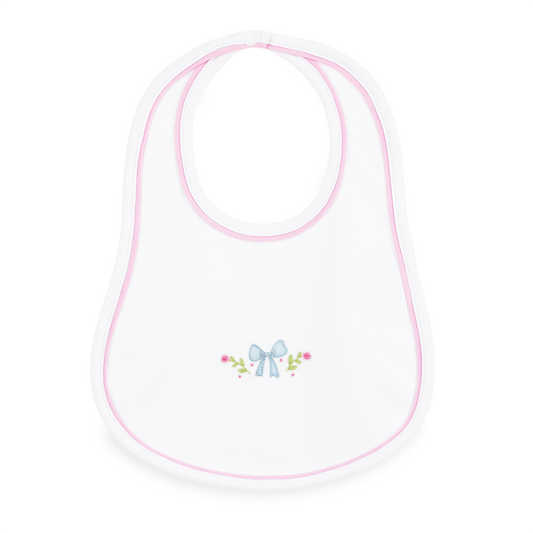 Evelyn's Classics Hand-Embroidered Bib