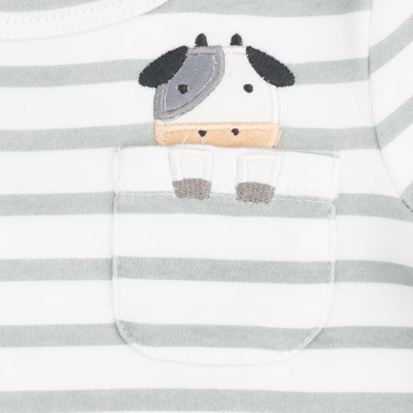 Cow Long Sleeve Shirt and Jogger set