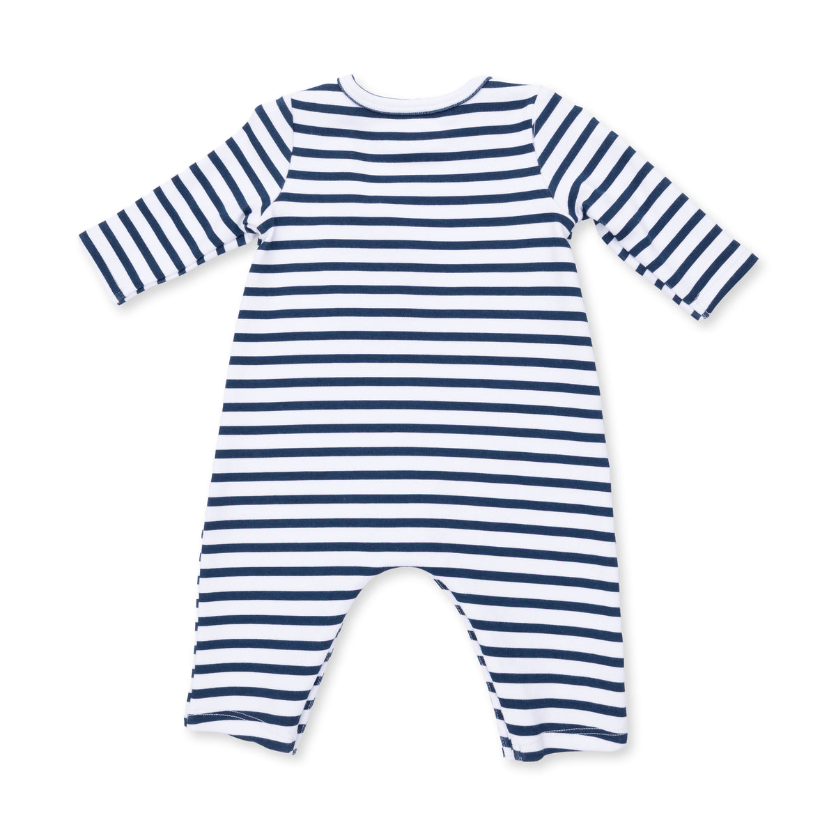 Long Sleeve Snap Shoulder Romper-Digger Collection