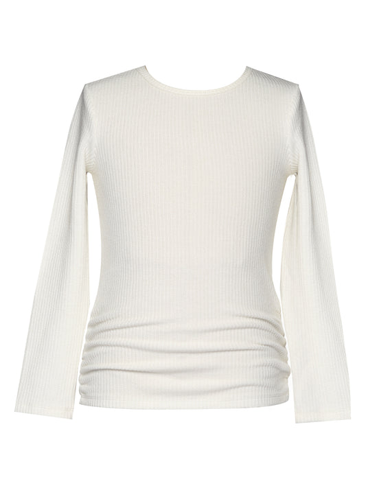 Ruched Rib Top
