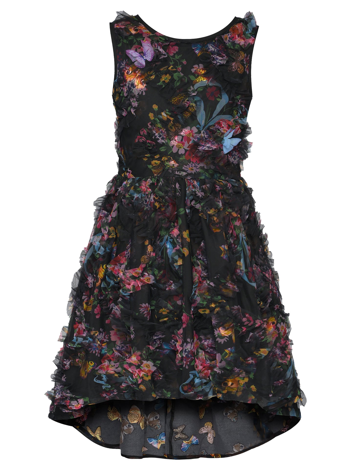 Butterfly Hi-Low Dress