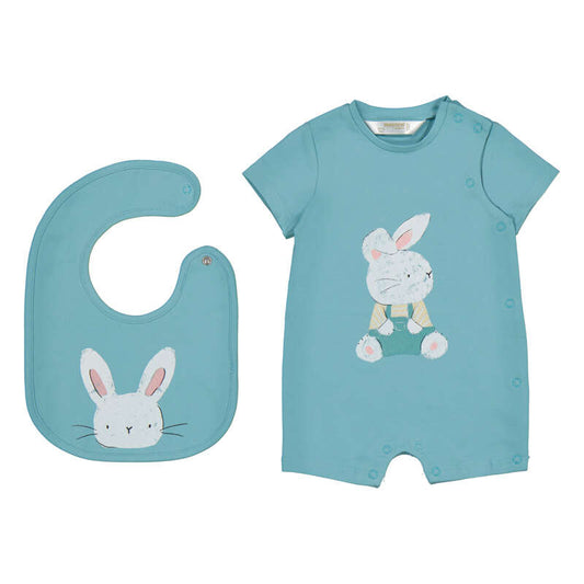 Bunny Romper with Bib