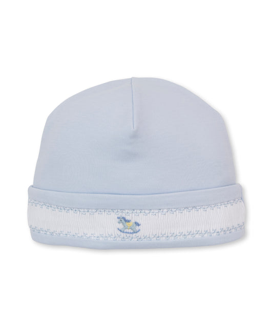 CLB Fall Medley 26 Blue Hand Smocked Hat
