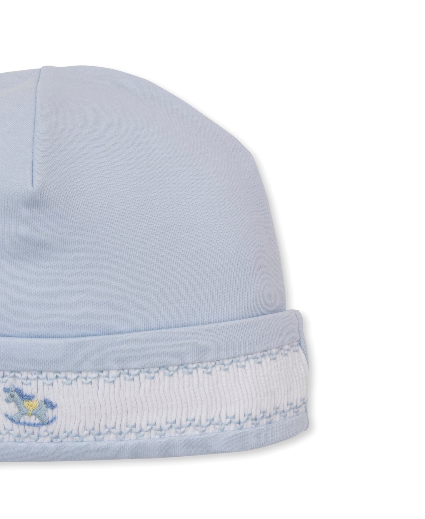 CLB Fall Medley 26 Blue Hand Smocked Hat