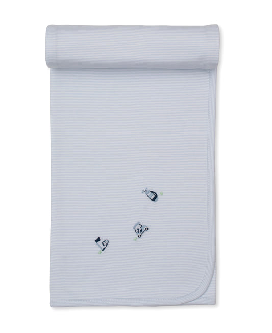 Premier Golf Championship Hand Emb. Stripe Blanket