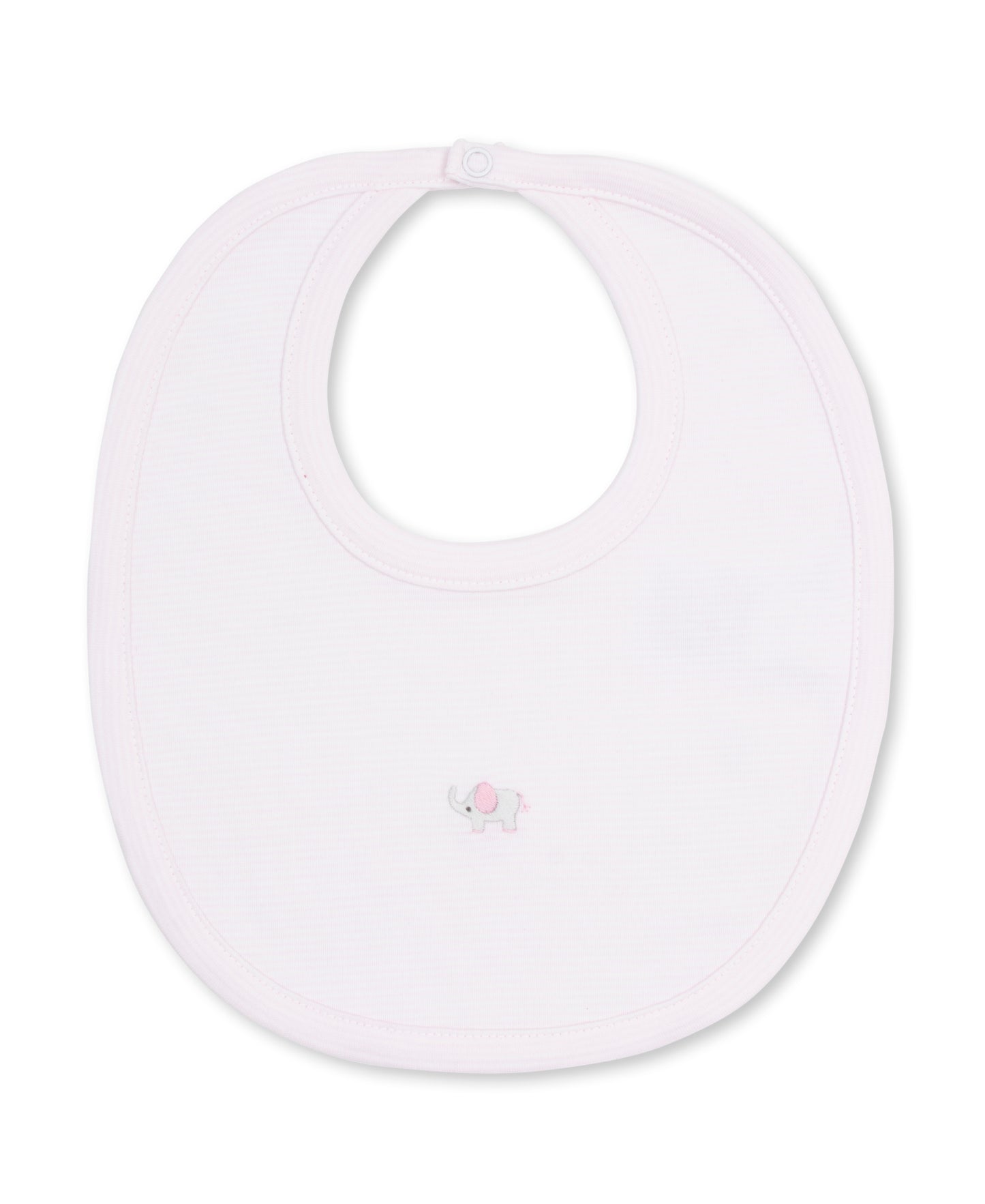 SCE Jungle Hang Out Pink Hand Emb. Stripe Bib