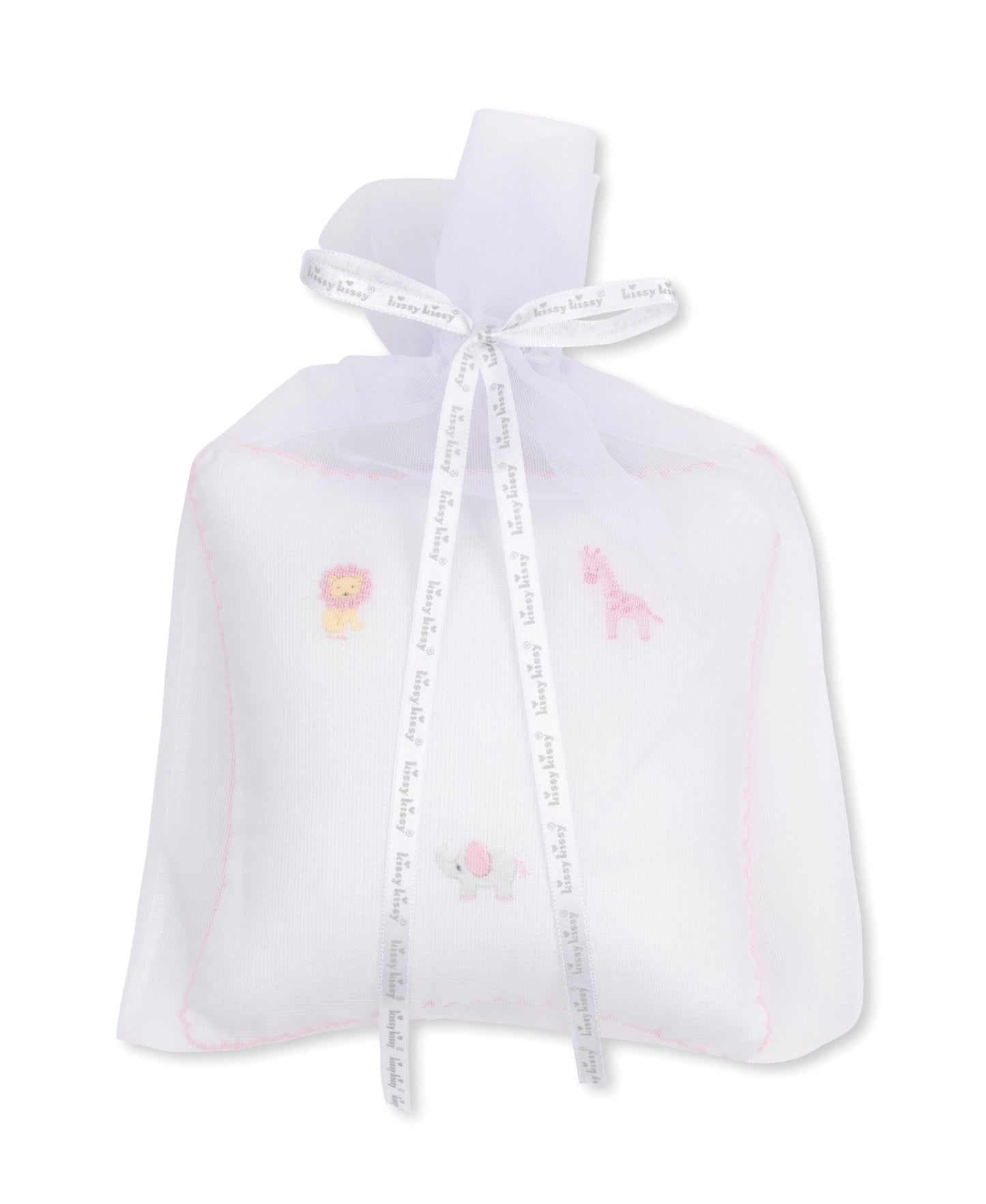 SCE Jungle Hang out Pink Hand Emb. Musical Pillow