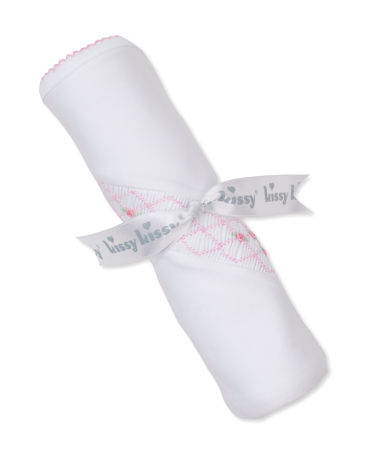 CLB Summer 26 Hand Smocked Receiving Blanket