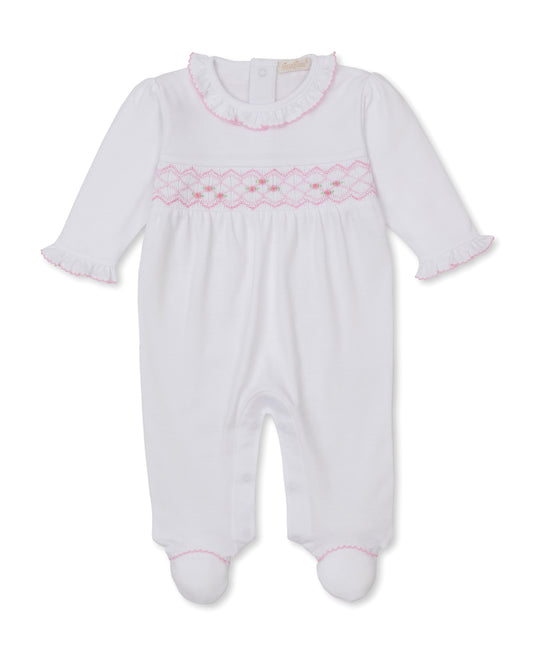 CLB Summer 26 Hand Smocked Footie
