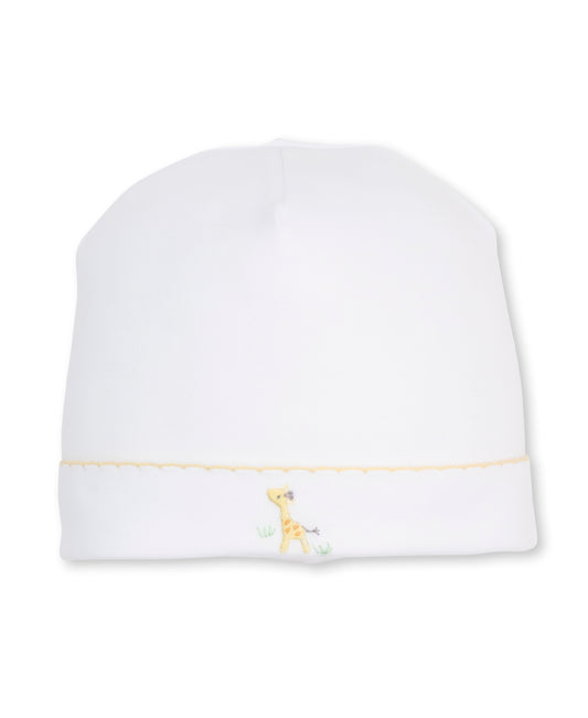 Premier Giraffe Love White/Yellow Hand Emb. Hat