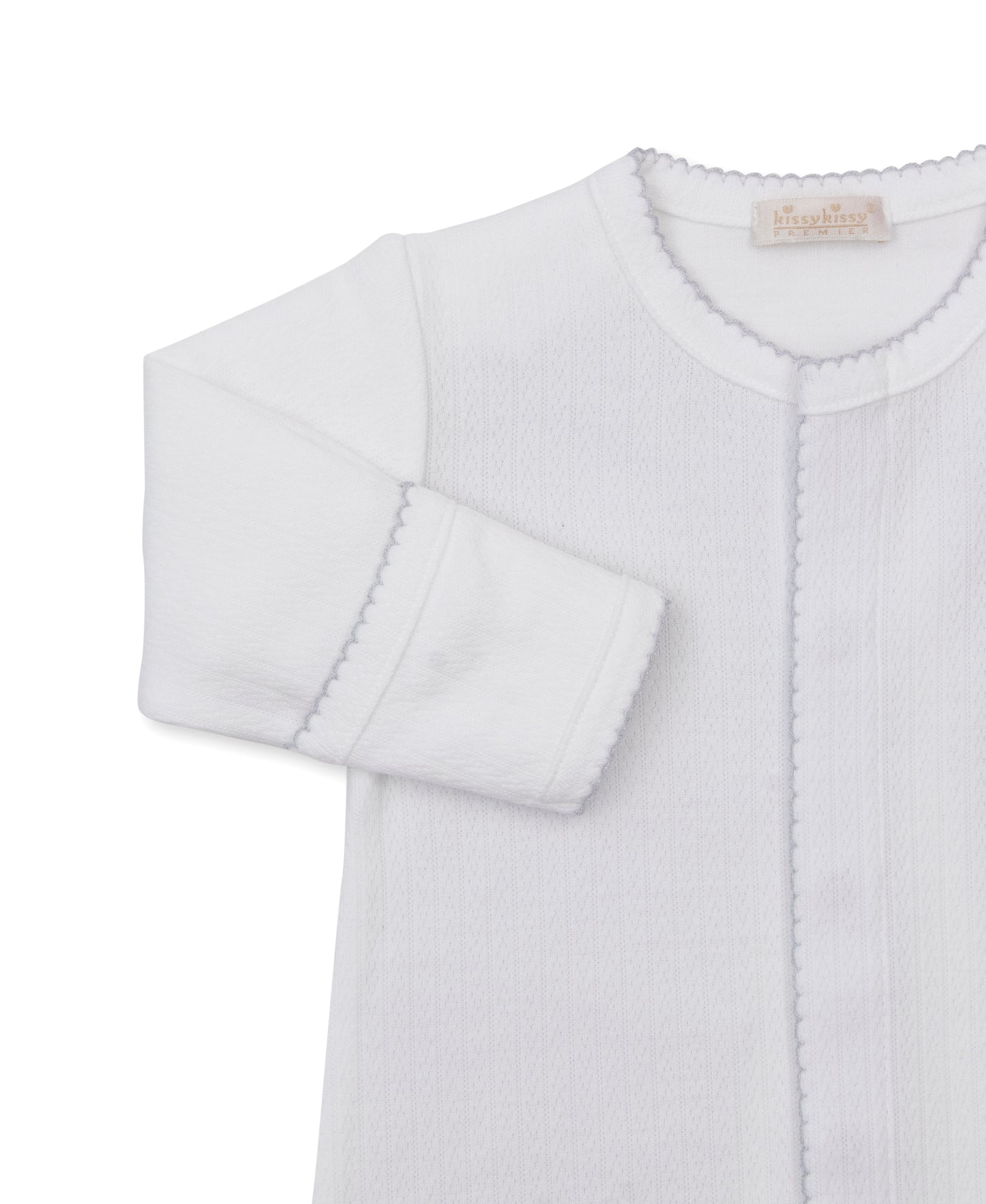 Premier Noah's Ark Love White/Silver Hand Emb. Conv. Gown
