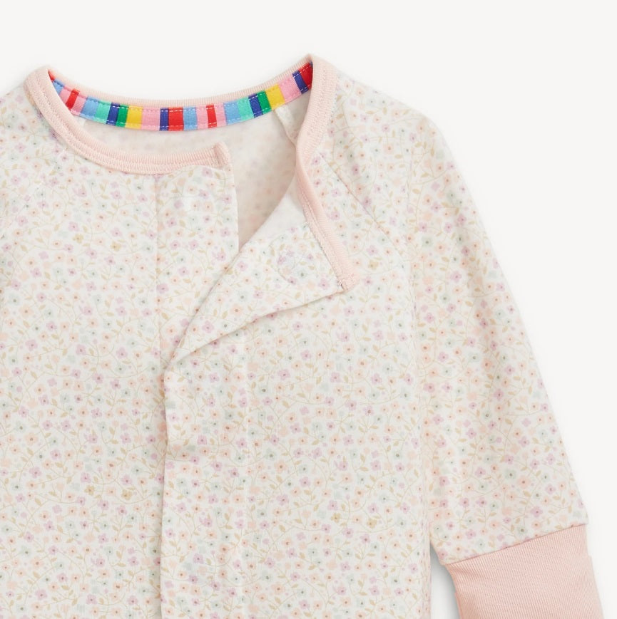 Magnetic Convertible Coverall-Bedford Floral