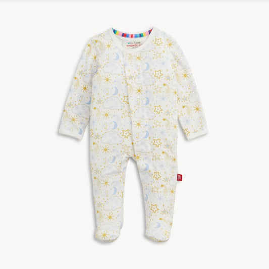 Star Signs Blue Footie