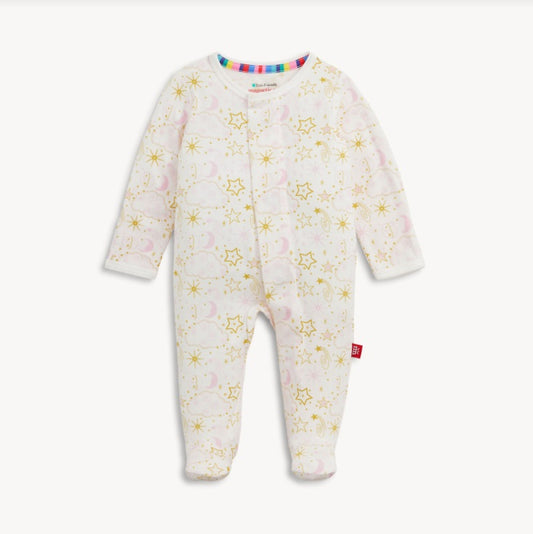 Star Signs Pink Footie