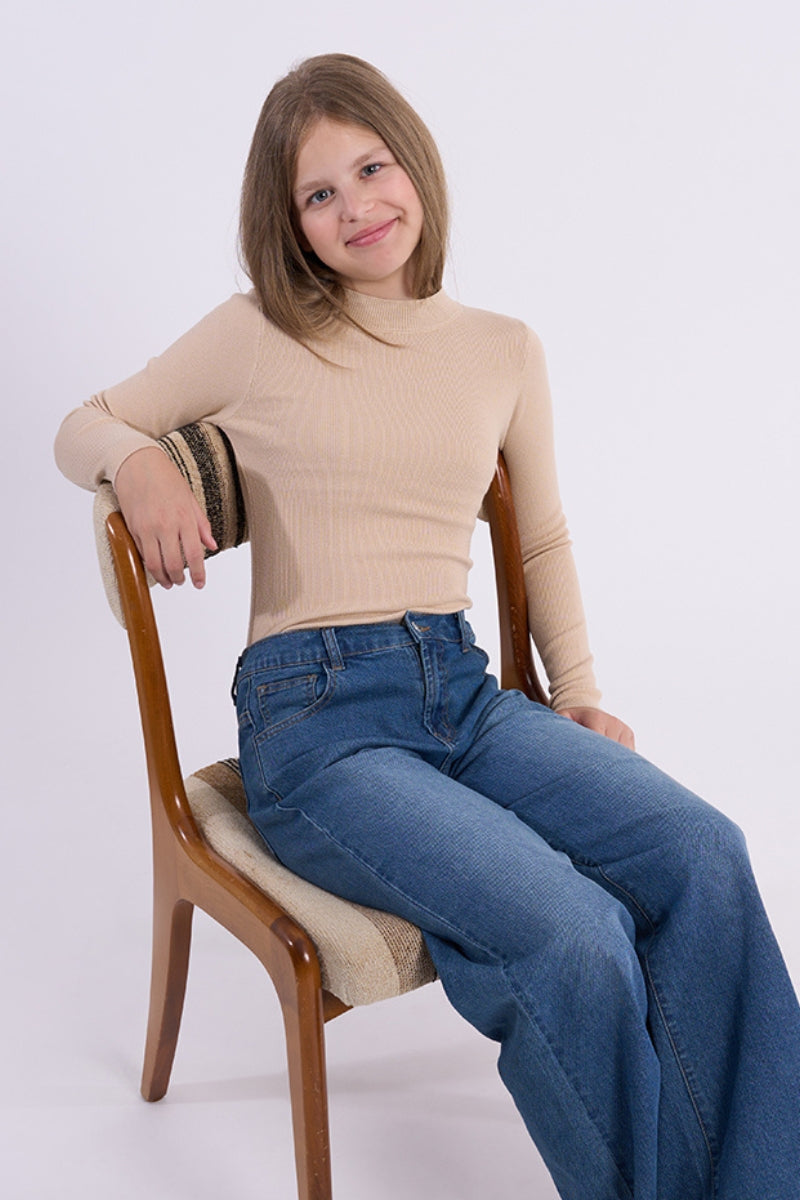 Mock Neck Top