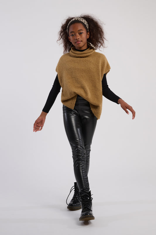 Faux Leather Legging