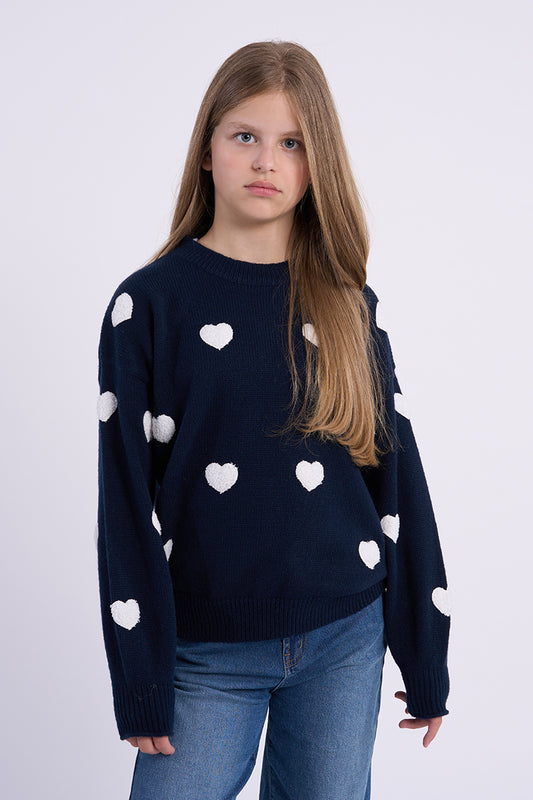 Hearts Sweater